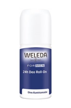 Шариковый дезодорант Weleda 24h For Men Deo Roll-On, мужской, 50 мл