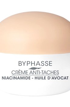 Увлажняющий крем для лица Byphasse Anti-Dark Spots Cream против пигментных пятен, с ниацинамидом и маслом авокадо, 50 мл