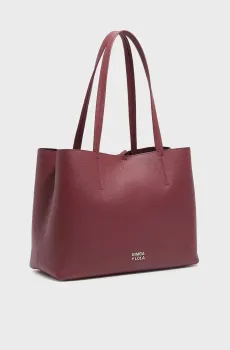 Женская бордовая кожаная сумка Бордовый ONESIZE Bimba Y Lola 252BBBJ3Z.10210