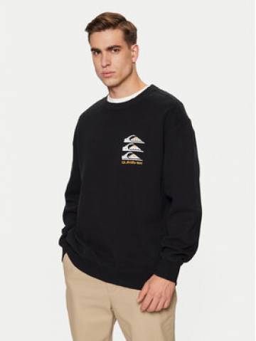 Quiksilver Світшот Watson Lake EQYFT04976 Чорний Regular Fit Quiksilver Світшот Watson Lake EQYFT04976 Чорний Regular Fit