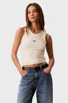 Женская белая майка A-Modal Белый XS Calvin Klein Jeans LV044C900G