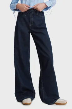 Женские темно-синие джинсы Синий 40 SPRINGFIELD 6823580