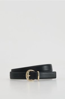 Reserved - Ремінець з комбінованих матеріалів - чорний - 320IC-99X
