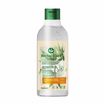 Мицеллярная вода для лица Farmona Herbal Care Micellare для сухой кожи, с коноплей и витамином С, 400 мл Мицеллярная вода для лица Farmona Herbal Care Micellare для сухой кожи, с коноплей и витамином С, 400 мл