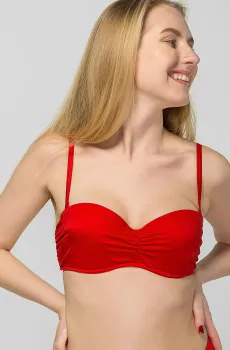 Женский красный лиф от купальника 377S Красный 80B brabrabra SO205377