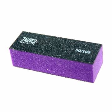 Баф-пилка Zauber 3-х стор 60/100 грит, 9.5*3.5*2.6 (03-033A) Баф-пилка Zauber 3-х стор 60/100 грит, 9.5*3.5*2.6 (03-033A)