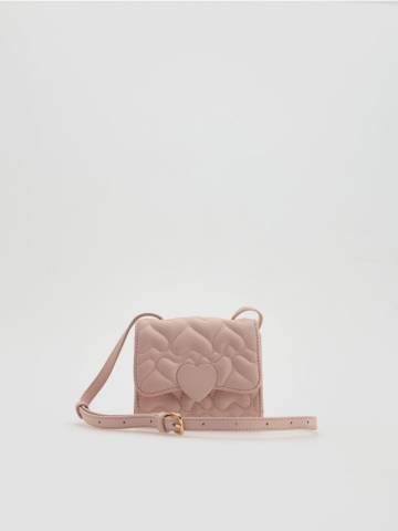 Reserved - CHILDREN`S HANDBAG - пастельний рожевий - 371HB-03X