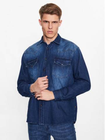 Boss Джинсова сорочка 50489489 Cиній Relaxed Fit Boss Джинсова сорочка 50489489 Cиній Relaxed Fit
