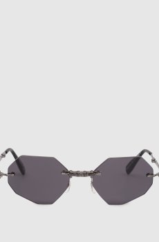 Серые сложные солнцезащитные очки H44