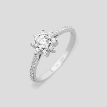 Серебряное кольцо Minimal 10722-17 17 Серебряное кольцо Minimal 10722-17 17