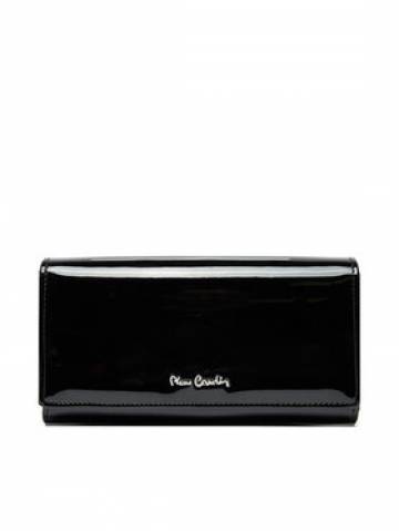 Pierre Cardin Великий жіночий гаманець 07 SHINY 106 Чорний Pierre Cardin Великий жіночий гаманець 07 SHINY 106 Чорний