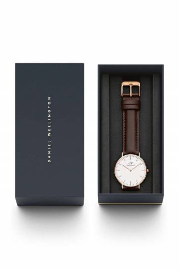 Часы Daniel Wellington Classic 36 Bristol цвет коричневый Часы Daniel Wellington Classic 36 Bristol цвет коричневый