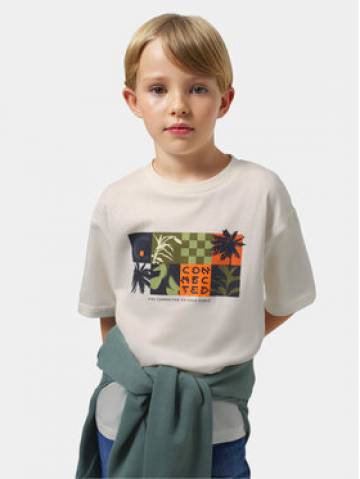 Mayoral Футболка 6038 Білий Regular Fit Mayoral Футболка 6038 Білий Regular Fit