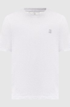 Футболка серого цвета с эмблемой