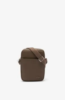 Мужская коричневая сумка через плечо Коричневый ONESIZE Lacoste NH4422HCQ80