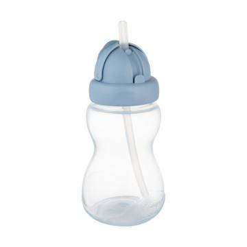 Поильник Canpol Babies со складной силиконовой трубочкой, синяя, от 1 года, 270 мл (56/109_blu2) Поильник Canpol Babies со складной силиконовой трубочкой, синяя, от 1 года, 270 мл (56/109_blu2)