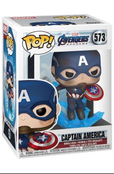 Игровая фигурка Funko Pop! серии Мстители: Финал Капитан Америка с мьёльниром, от 3 лет (45137)
