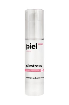 Ультраувлажняющий крем для лица Piel Cosmetics Sensitive Destress Cream с натуральным SPF, 50 мл
