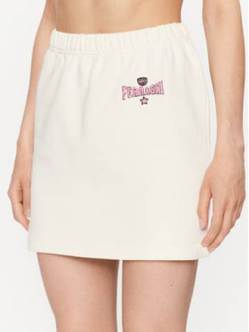 Chiara Ferragni Спортивна спідниця 74CBET01 Білий Regular Fit Chiara Ferragni Спортивна спідниця 74CBET01 Білий Regular Fit