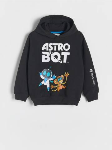 Reserved - BOYS` JOGGING TOP - чорний - 380CJ-99X Reserved - BOYS` JOGGING TOP - чорний - 380CJ-99X