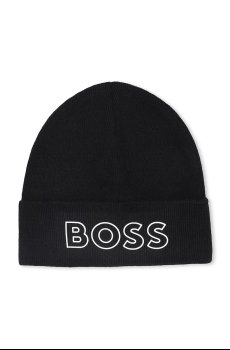 Детская шапка с примесью шерсти BOSS