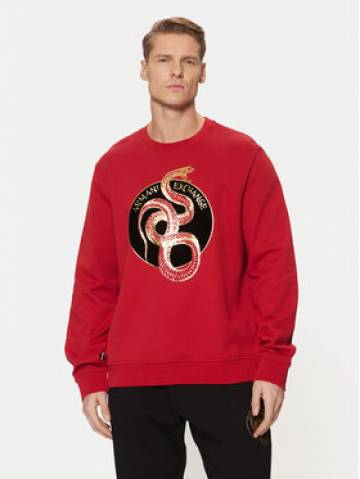 Armani Exchange Світшот XM000216 AF10830 U5075 Червоний Regular Fit Armani Exchange Світшот XM000216 AF10830 U5075 Червоний Regular Fit