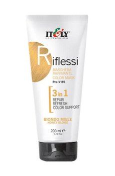 Оттеночная маска для волос 3в1 Itely Hairfashion Riflessi Медовый блонд, 200 мл