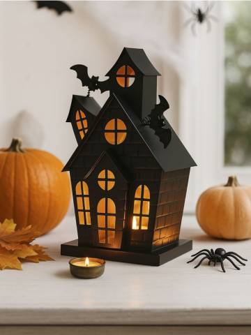 Свічник Halloween - чорний Свічник Halloween - чорний