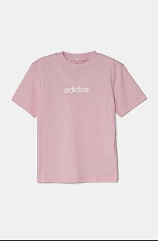 Детская хлопковая футболка adidas