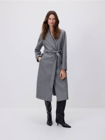 Reserved - LADIES` COAT - темно-сірий - TS889-90M Reserved - LADIES` COAT - темно-сірий - TS889-90M