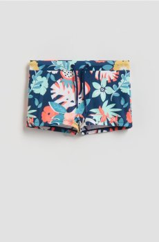Reserved - Шорти для плавання з принтом - темно-синій - 590IT-59X