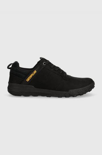 Кожаные кроссовки Caterpillar HEX READY LO цвет чёрный P726015 Кожаные кроссовки Caterpillar HEX READY LO цвет чёрный P726015