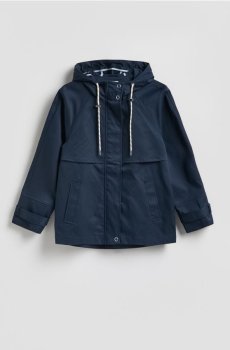 Reserved - Куртка з каптуром - темно-синій - 487IA-59X