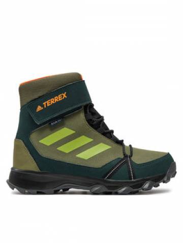 adidas Трекінгові черевики Terrex Snow Cf R.Rdy K GZ1178 Зелений adidas Трекінгові черевики Terrex Snow Cf R.Rdy K GZ1178 Зелений
