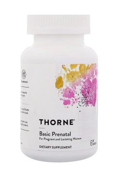 Мультивитамины для беременных и кормящих женщин Thorne Research Basic Prenatal, 90 капсул