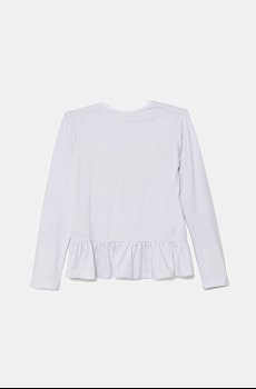 Хлопковый детский лонгслив Guess