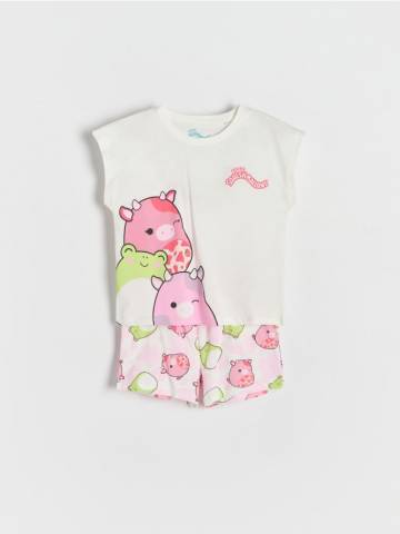 Reserved - GIRLS` PYJAMA - кремовий - 603EB-01X Reserved - GIRLS` PYJAMA - кремовий - 603EB-01X