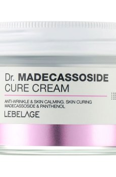 Успокаивающий крем для лица Lebelage Dr. Madecassoside Cure Cream против морщин, 70 мл