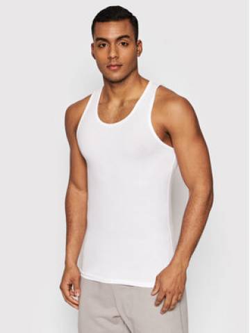 United Colors Of Benetton Майка 3OP82H257 Білий Regular Fit United Colors Of Benetton Майка 3OP82H257 Білий Regular Fit