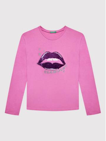 United Colors Of Benetton Блузка 3096C107D Рожевий Regular Fit United Colors Of Benetton Блузка 3096C107D Рожевий Regular Fit