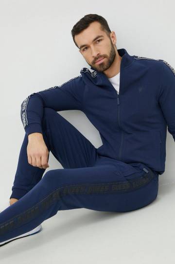 Кофта Guess мужская цвет синий с принтом Z2YQ12 K6ZS1 Кофта Guess мужская цвет синий с принтом Z2YQ12 K6ZS1