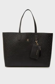 Женская черная сумка ICON Черный ONESIZE Tommy Hilfiger AW0AW17687