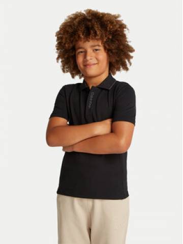 Calvin Klein Jeans Поло Embro Logo IB0IB02370 Чорний Regular Fit Calvin Klein Jeans Поло Embro Logo IB0IB02370 Чорний Regular Fit