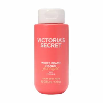 Парфюмированный гель для душу Victorias Secret White Peach Mango женский, 296 мл Парфюмированный гель для душу Victorias Secret White Peach Mango женский, 296 мл