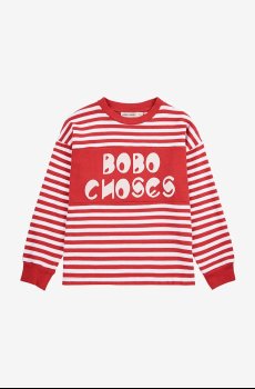 Хлопковый детский лонгслив Bobo Choses