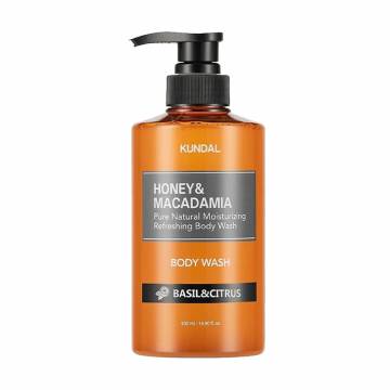Гель для душа Kundal Honey & Macadamia Body Wash Basil & Citrus, 500 мл Гель для душа Kundal Honey & Macadamia Body Wash Basil & Citrus, 500 мл
