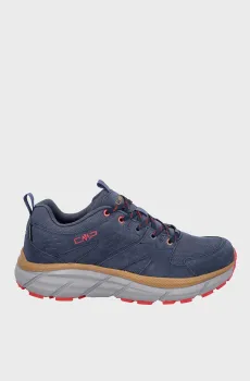 Мужские темно-синие кроссовки KAMSEL LOW HIKING SHOES WP Синий 40 CMP 3Q27697-88US