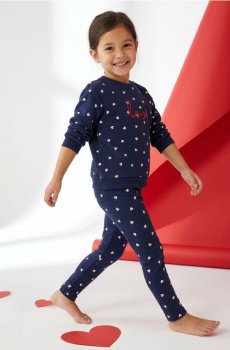 Трикотажний комплект - темно-синій