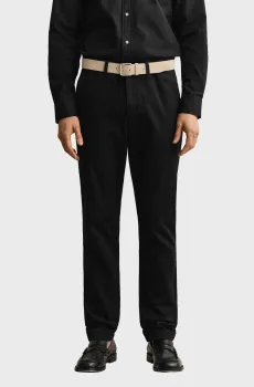 Мужские черные чиносы SLIM CLASSIC Черный 38-32 Gant 1501000