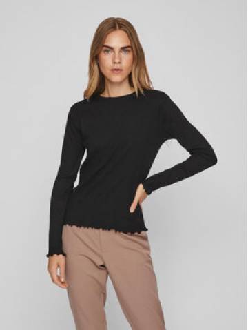 Vila Блузка Thessa 14084649 Чорний Regular Fit Vila Блузка Thessa 14084649 Чорний Regular Fit